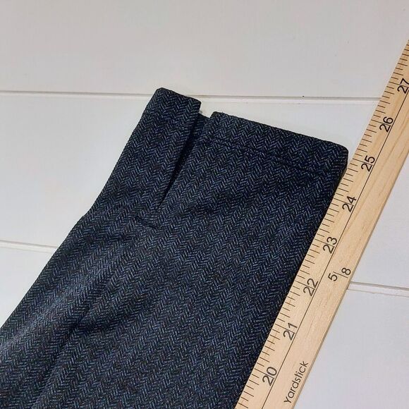 Athleta Women's XS Mercer Herringbone Leggings Blue Black Stretch #353504 - Picture 11 of 11